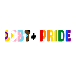 LGBT+ Pride wordart banner